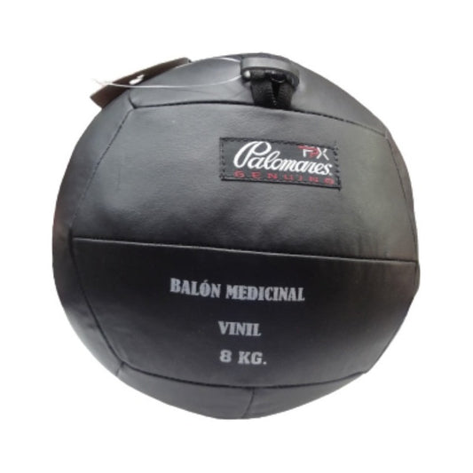 Balon Medicinal Vinil 8 Kilos Palomares Genuino Negro