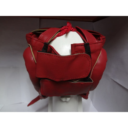 Careta Con Barra Protectora Rd Piel Palomares Piel Fpx Rojo