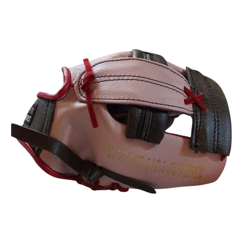 Kit Beisbol Juvenil Manopla,bat Y Pelota Palomares Genuino