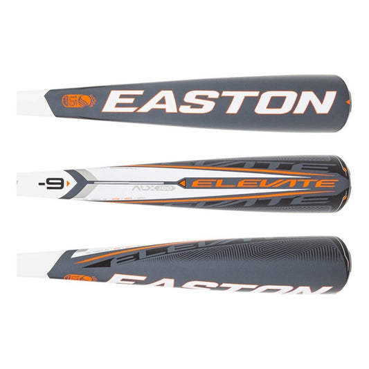 Bat Béisbol Aluminio Easton Elevate 29puLG Barril 2 3/4 Fpx Gris Oscuro