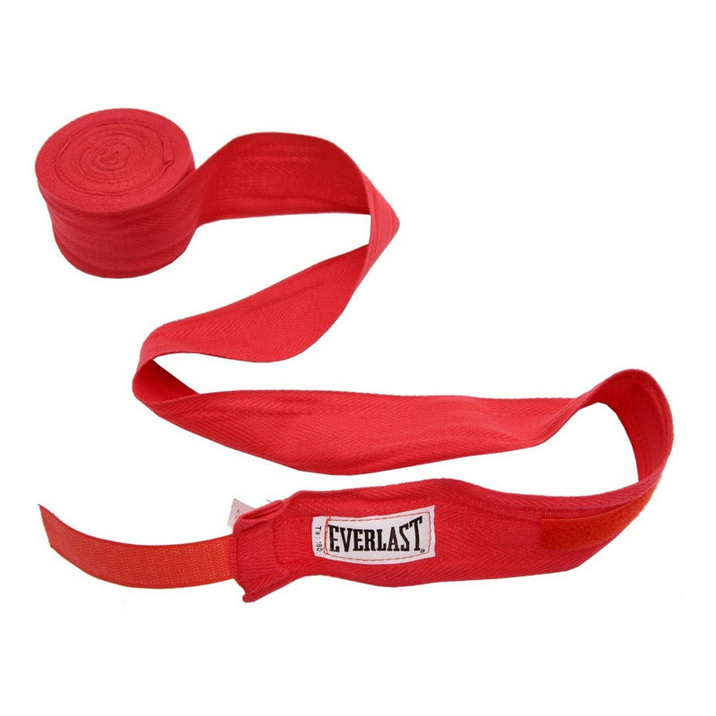 Vendas De Entrenamiento Box Mma Kick Boxing - Everlast Color Rojo