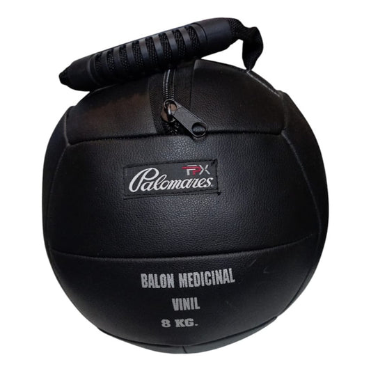 Balón Medicinal Con Agarre 8 Kg Pesa Rusa Fpx Negro