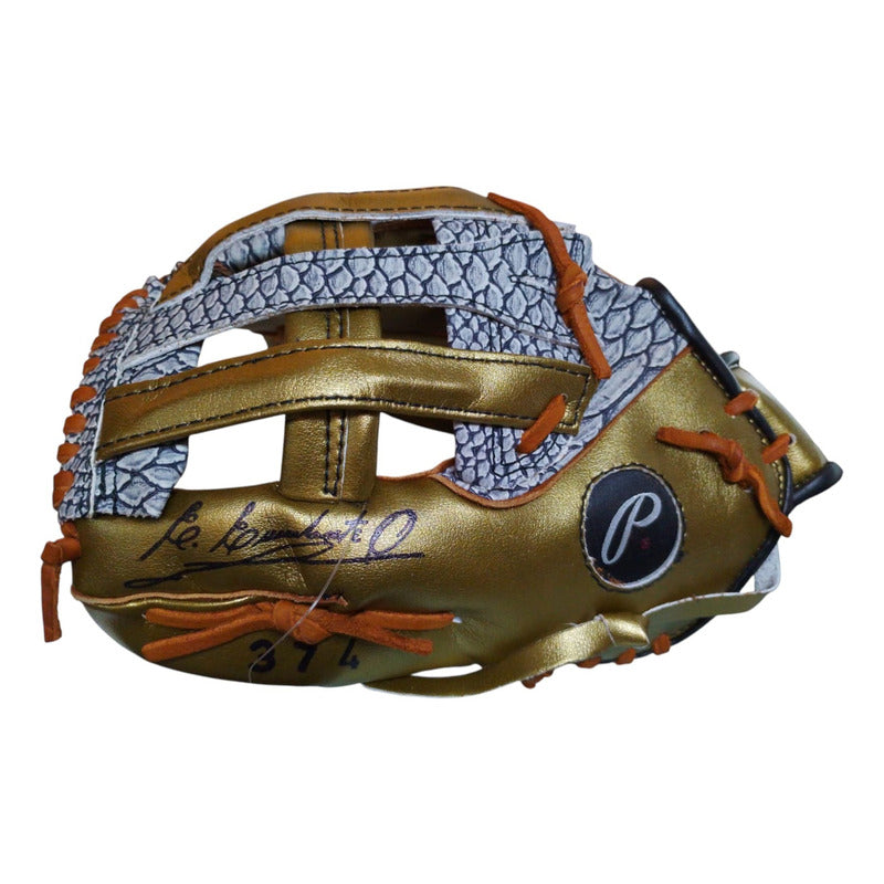 Kit Beisbol Adulto Manopla Zurda Pelota Y Bat Palomares Fpx