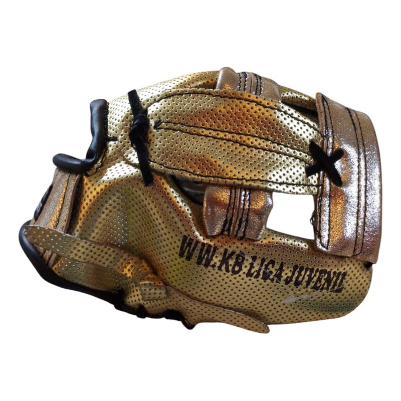 Kit Beisbol Juvenil Manopla,bat Y Pelota  Palomares Genuino