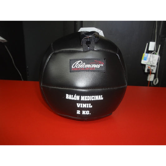 Balon Medicinal Vinil 2 Kilos Palomares Genuino Negro