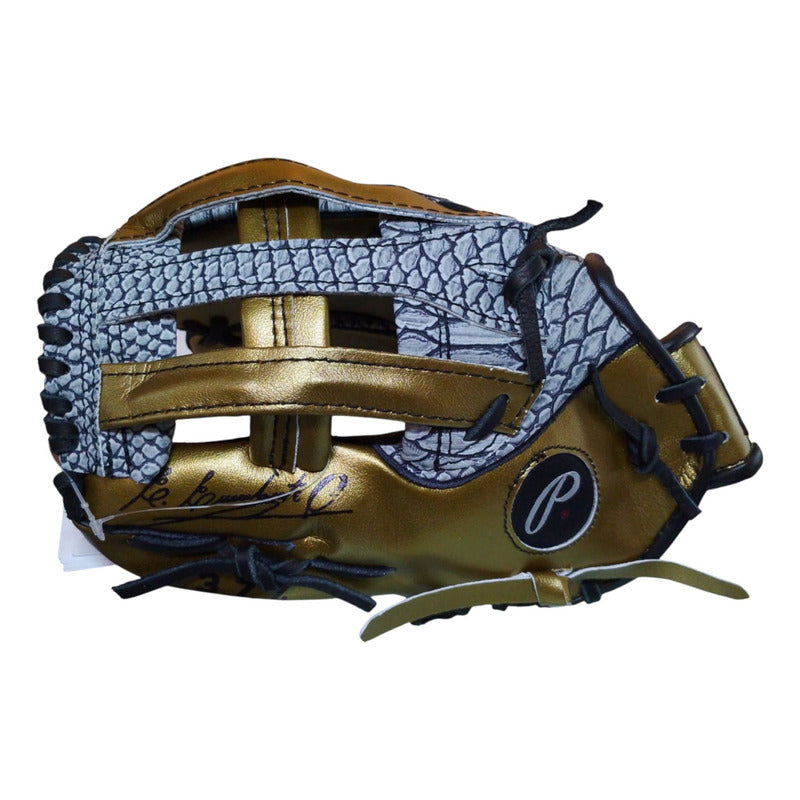 Kit Beisbol Adulto Manopla Zurda Pelota Y Bat Palomares Fpx