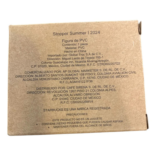 Accesorio Para Vaso Starbucks Bearista Stopper Summer Retro