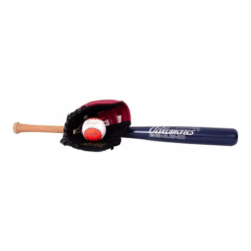 Kit Beisbol Infantil Manopla,bat Y Pelota Palomares Fpx