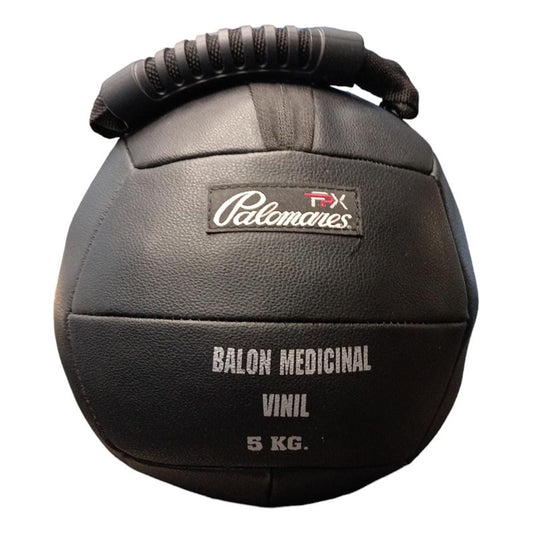 Balon Medicinal P/crossfit Estilo Pesa Rusa 5k Palomares Fpx Negro